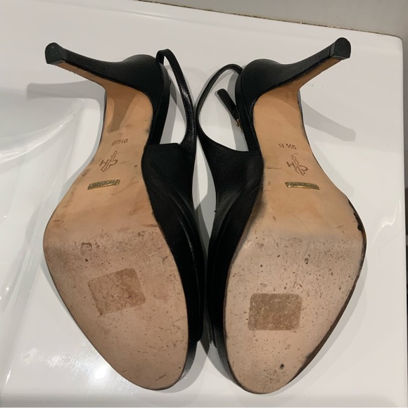 Pristine Cole Haan x Nike sling back peep toes - Picture 7 of 8